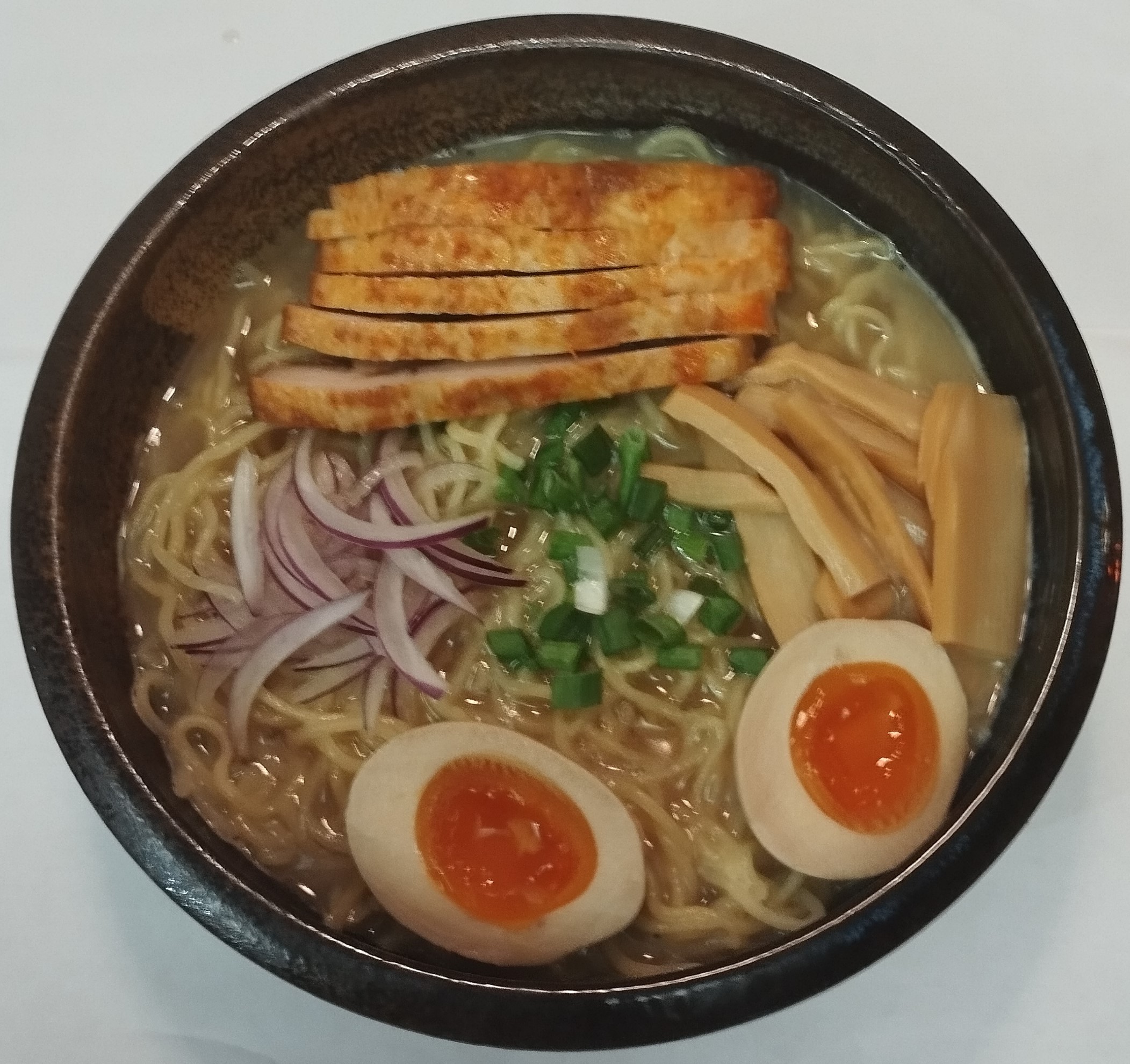 Ramen poulet laqué